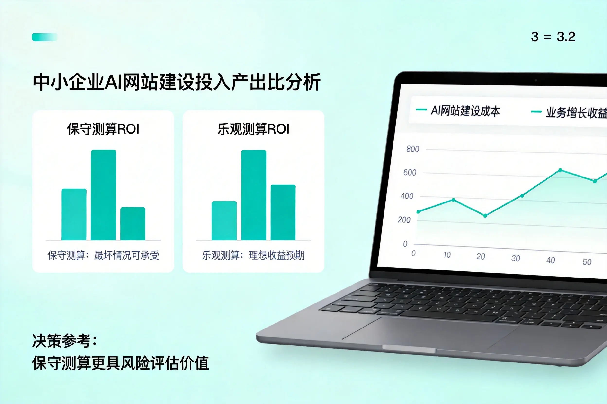 德宏中小企业AI网站建设投入产出比怎么算？先看这份分析